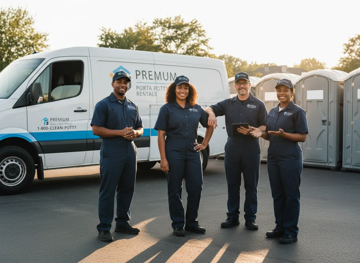 VIP Portable Toilets company in Bushnell, IL